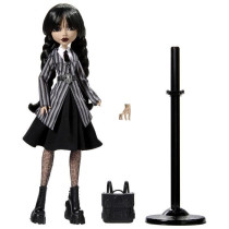 Monster High-Mercredi Addams en Uniforme-Poup?e avec La Chose - Monste