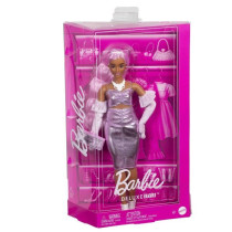 Barbie-Deluxe Style-Poupée Barbie a Robe Rose Brillante HYV25