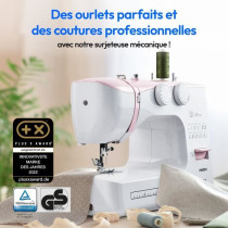 Machine a Coudre - MEDION - SM 60 - 62W - 24 Points + Points Doubles -