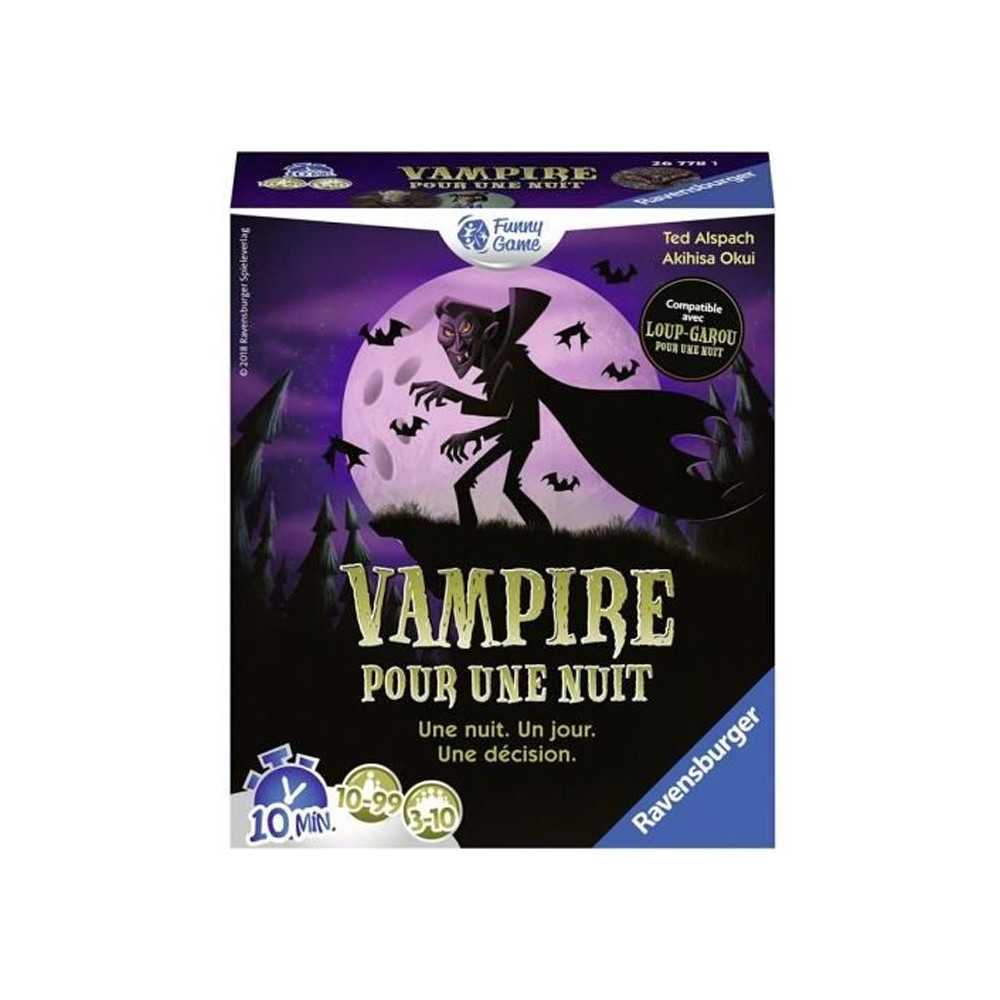 Jeu de rôle - RAVENSBURGER - Vampire pour une nuit - 10 ans - 30 min