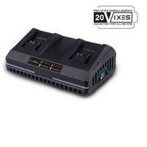chargeur double 2.4A 20V - batterie universelle pour la gamme SCHEPPAC
