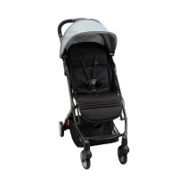 BAMBIKID Poussette citadine Yuko - ultra compacte - Grise