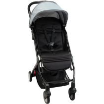 BAMBIKID Poussette citadine Yuko - ultra compacte - Grise