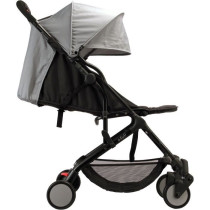 BAMBIKID Poussette citadine Yuko - ultra compacte - Grise