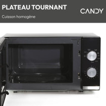 CMG20TNMB Micro-ondes Gril CANDY Moderna 20L 700W - Gril 900W - UI mé