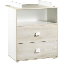 Chambre bébé complete - Lit 120x60, commode a langer et armoire - BA