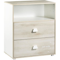 Chambre bébé complete - Lit 120x60, commode a langer et armoire - BA