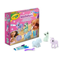 Jeu créatif Crayola Washimals Coffret 3 animaux pastel