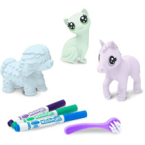Jeu créatif Crayola Washimals Coffret 3 animaux pastel