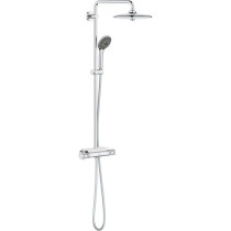 GROHE Colonne de douche mitigeur thermostatique Vitalio Joy 260, tête