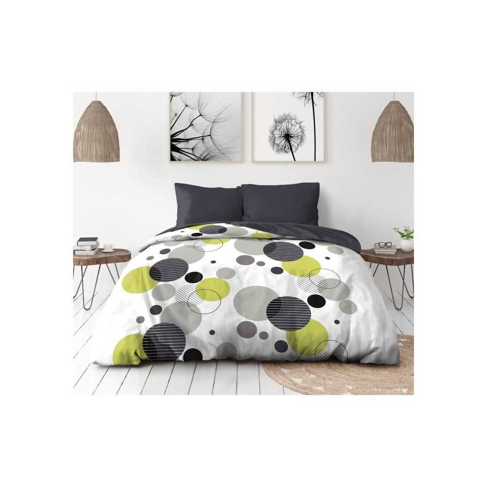 Parure de lit microfibre - HOME LINGE PASSION - BULLES DE REVE - Houss