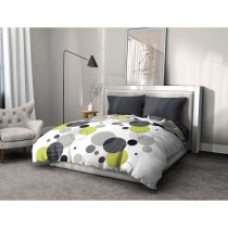 Parure de lit microfibre - HOME LINGE PASSION - BULLES DE REVE - Houss