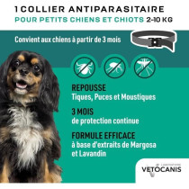 VETOCANIS Collier antiparasitaire - Petit chien