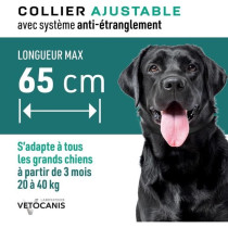 VETOCANIS Collier Antiparasitaire Grand Chien