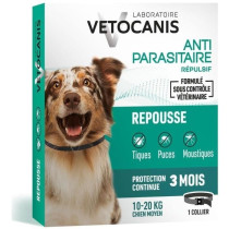 VETOCANIS Collier antiparasitaire - Moyen Chien
