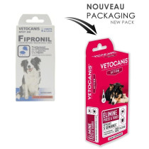 VETOCANIS Pipette Spot-on Fipronil - Pour chien moyen