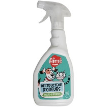 AIME Spray Destruct'odeur urines animaux - 500 ml