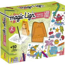 Magic Lign - LANSAY - Projecteur Good vibes - 50 illustrations - Des 5