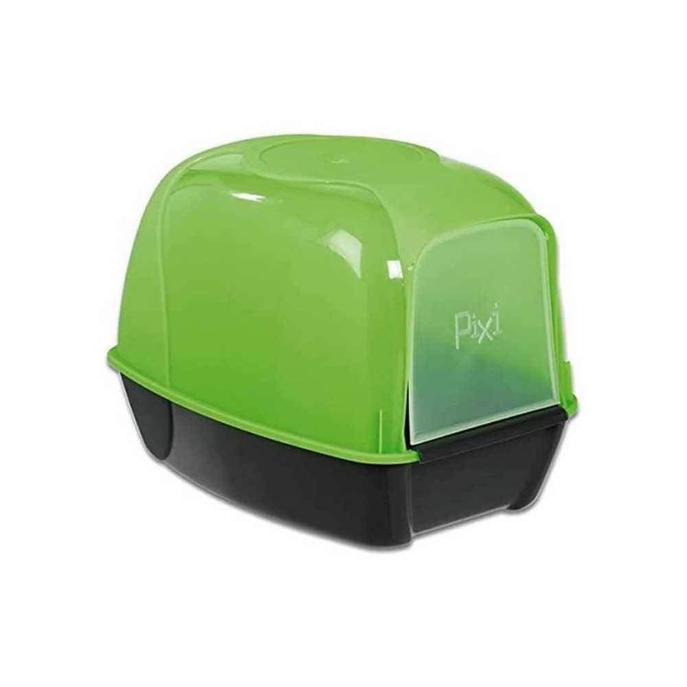 AIME Maison de toilette arrondie Kroki - 53 x 41 x 27,5 cm - Pour chat
