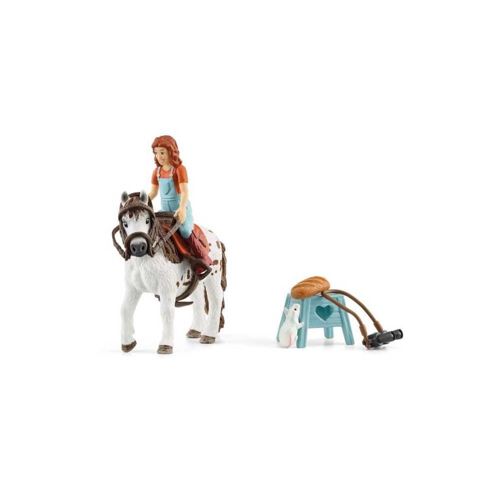Figurine Cavaliere Mia et Spotty -Schleich Horse Club - schleich 42518