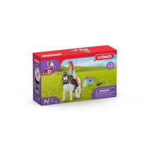 Figurine Cavaliere Mia et Spotty -Schleich Horse Club - schleich 42518