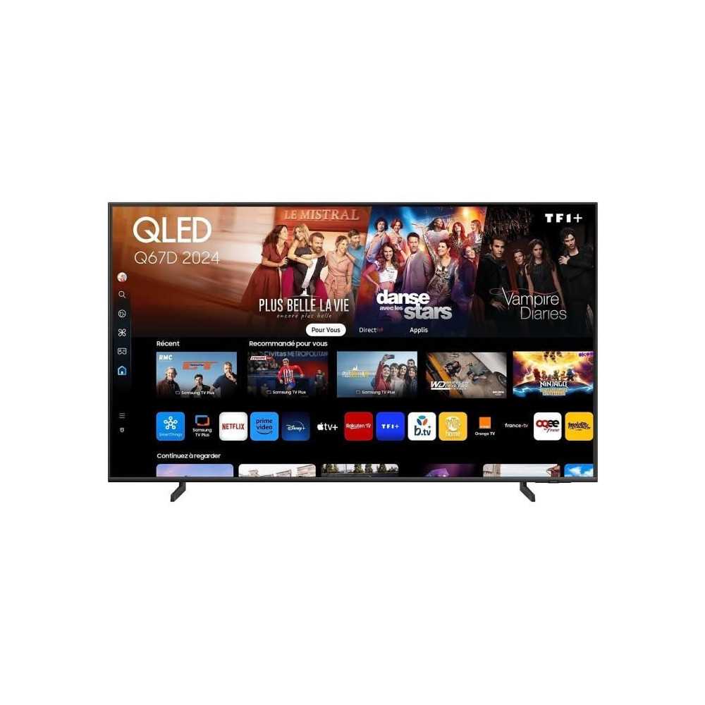 Samsung 65Q67D - TV QLED 65 (165cm) - 4K UHD 3840x2160 - Quantum HDR -