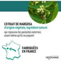 VETOCANIS 2 Pipettes anti-puces et anti-tiques - Pour petit chien 2-10