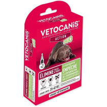 VETOCANIS Pipette Action Duo Spot on - Anti-puces et anti-tiques pour