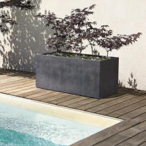 Jardiniere Muret - DEROMA - Millennium R - Anthracite - A réserve d'e