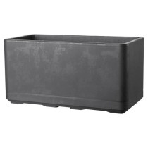 Jardiniere Muret - DEROMA - Cosmo - Anthracite - A réserve d'eau - Ro