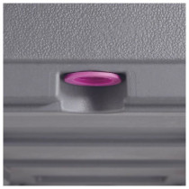 Jardiniere Muret - DEROMA - Cosmo - Perle - A réserve d'eau - Roulett