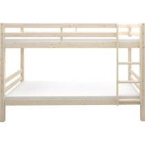 Lits superposés séparables enfant - 2x90x200 cm - Pin massif naturel
