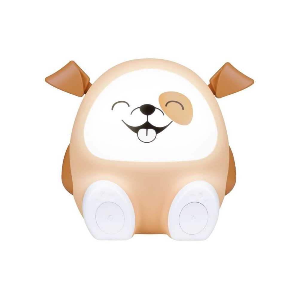 Enceinte lumineuse & veilleuse - BIGBEN - Chien - Bluetooth 5.0, 15W,