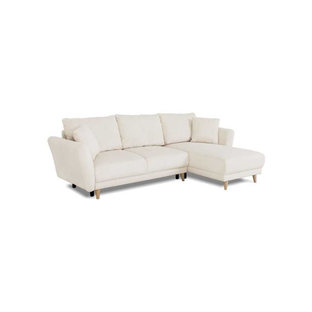 Canapé d'angle convertible réversible - 3 / 4 places - CLAUDIUS - Ti