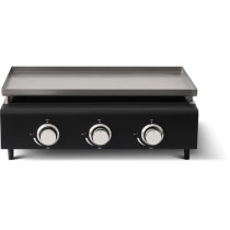 Plancha a gaz - COOKING BOX - CUENCA - 3 feux avec housse - 65 X 50 X