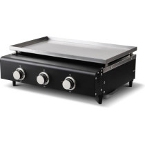 Plancha a gaz - COOKING BOX - CUENCA - 3 feux avec housse - 65 X 50 X