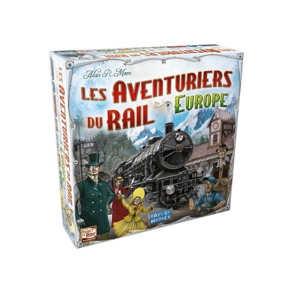 Days of Wonder | Les Aventuriers du Rail : Europe | Unbox Now | Jeu de