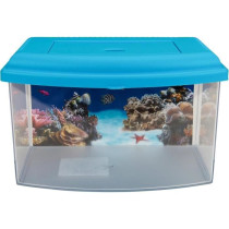 AIME Aquarium en plastique - 3 L - Pour poissons