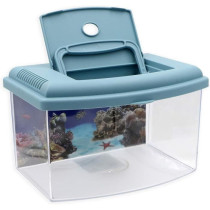 AIME Aquarium en plastique - 3 L - Pour poissons