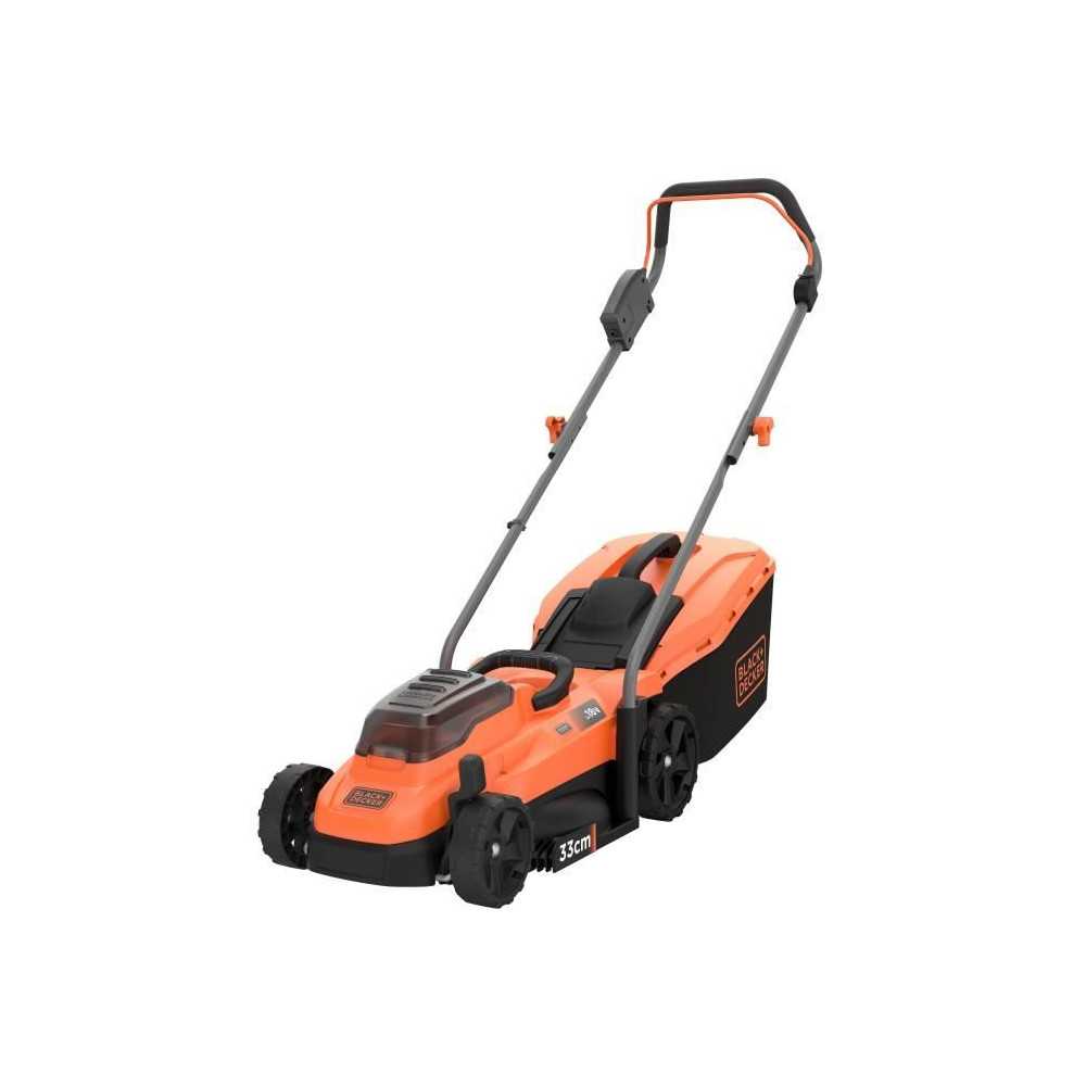 Tondeuse sur batterie 18V 33cm de coupe BLACK+DECKER BCMW3318N-XJ - Li