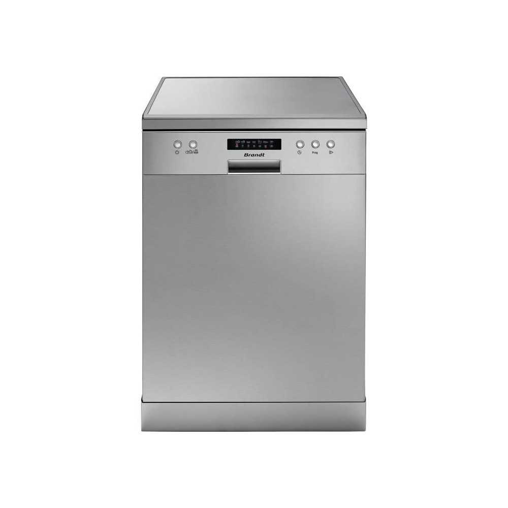 Lave-vaisselle pose libre BRANDT LVC328S - 12 couverts - L60cm - 48dB