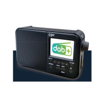 Radio portable DAB+ et FM - CGV - DR7+ - Écran couleur TFT 2,4 - Pris