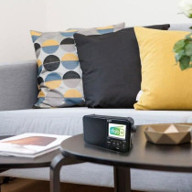 Radio portable DAB+ et FM - CGV - DR7+ - Écran couleur TFT 2,4 - Pris