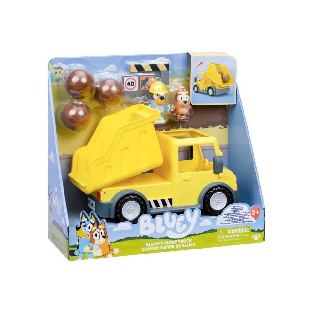 Camion benne - BLUEY - Bluey et Bingo - Figurines incluses - Accessoir