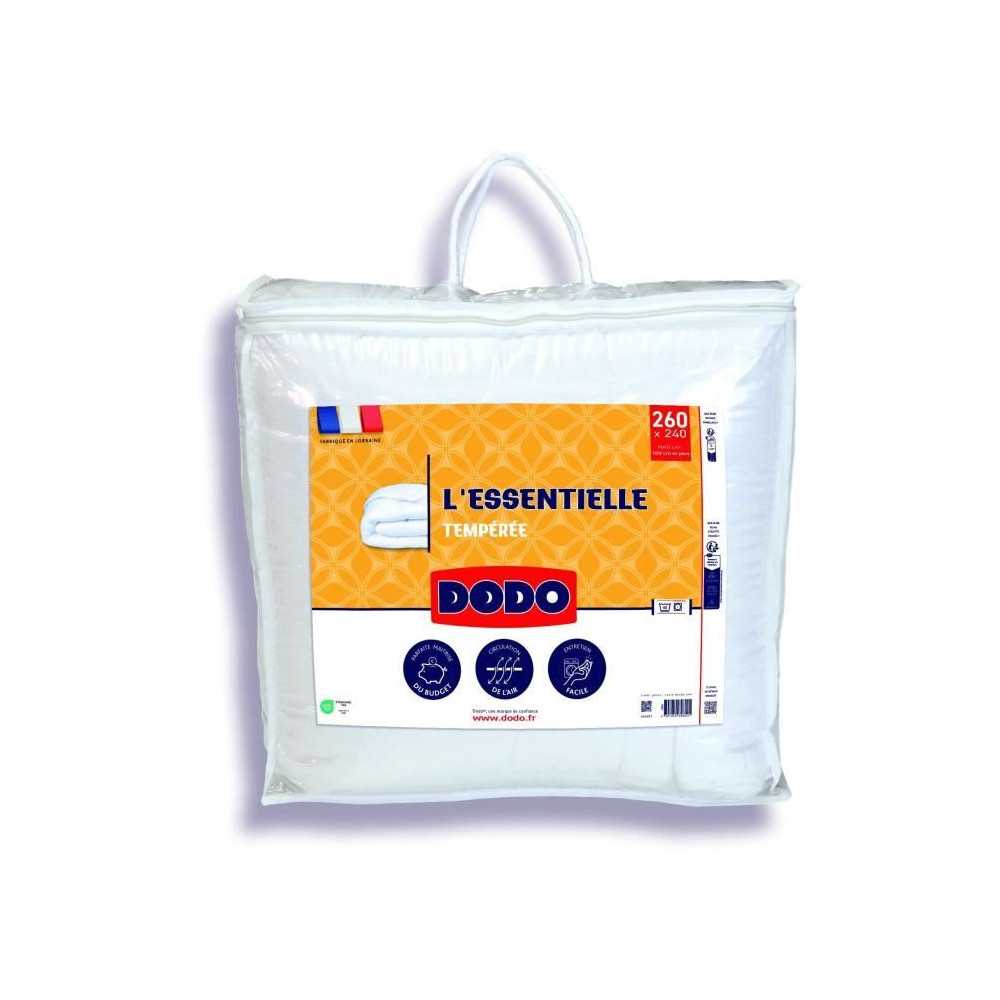DODO Couette Tempérée - L'ESSENTIELLE - 240x260 cm - 100% Polyester