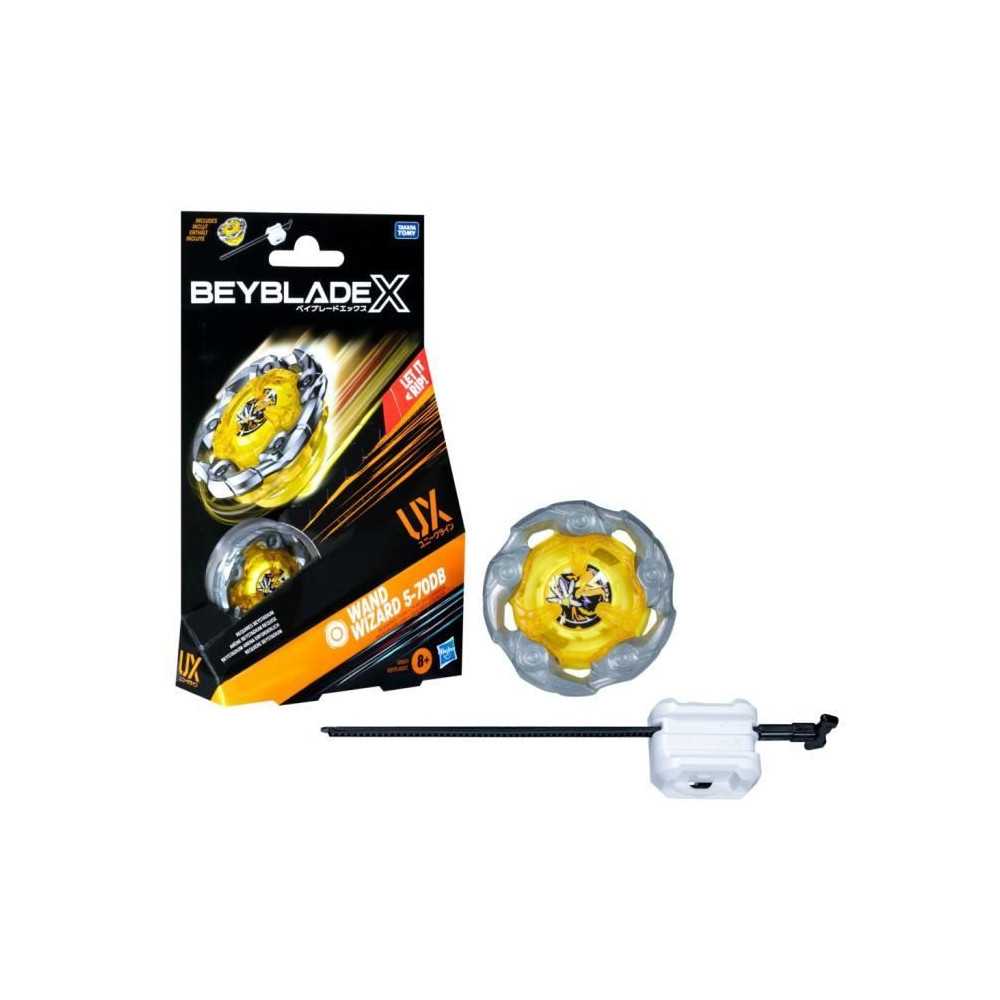 Beyblade X Wand Wizard 5-70DB UX, toupie de type endurance et lanceur,