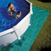 GRE - Kit Piscine hors sol acier ronde blanche Ø370 x 132 cm (Livrée