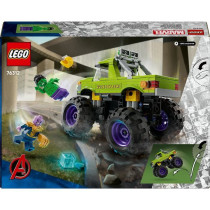 LEGO | Marvel 76312 Le Tout-Terrain de Hulk contre Thanos Jeu de const