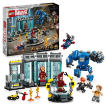 LEGO Marvel 76315 Le Laboratoire d'Iron Man : la Salle des Armures - J