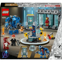 LEGO Marvel 76315 Le Laboratoire d'Iron Man : la Salle des Armures - J